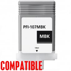 Canon 107 Matte Black Compatible Ink Cartridge PFI-107MBK (6704B001AA)