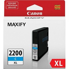 Canon 2200XL Cyan Ink Cartridge PGI-2200XL (9268B001), High Yield