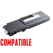 Dell C3760 Series Black Compatible Toner Cartridge W8D60 (331-8429), Extra High Yield