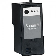 Dell Series 9 Black Compatible Ink Cartridge (MK992), High Yield