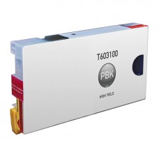 Epson 7800/9800 Series Photo Black Compatible Ink Cartridge (T603100), High Yield
