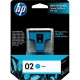 HP 02 Cyan Ink Cartridge (C8771WN)