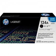 HP 124A Black Toner Cartridge (Q6000A)