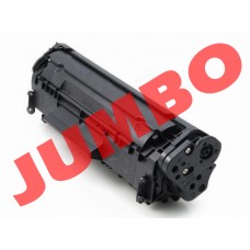 HP 12A Black Compatible Toner Cartridge (Q2612A), Jumbo Yield