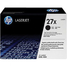 HP 27X Black Toner Cartridge (C4127X), High Yield