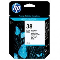 HP 38 Photo Black Ink Cartridge (C9413A)