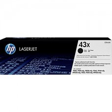 HP 43X Black Toner Cartridge (C8543X), High Yield