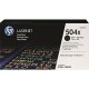 HP 504X Black Toner Cartridge (CE250X), High Yield