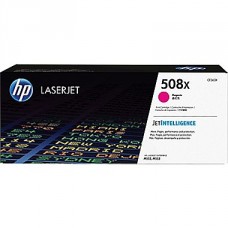 HP 508X Magenta Original Toner Cartridge (CF363X), High Yield