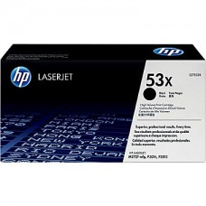 HP 53X Black Toner Cartridge (Q7553X), High Yield