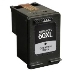 HP 60XL Black Compatible Ink Cartridge (CC641WN), High Yield
