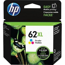 HP 62XL Tricolor Ink Cartridge (C2P07AN), High Yield
