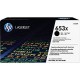 HP 653X ColorSphere Black Toner Cartridge (CF320X), High Yield