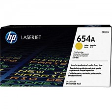 HP 654A ColorSphere Yellow Toner Cartridge (CF332A)