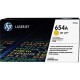 HP 654A ColorSphere Yellow Toner Cartridge (CF332A)