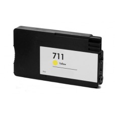 HP 711 Yellow Compatible Ink Cartridge (CZ132A), 29ml