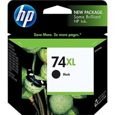 HP 74XL Black Ink Cartridge (CB336WN), High Yield