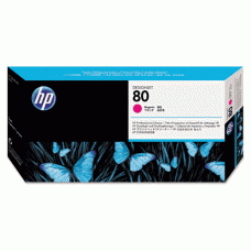 HP 80 Magenta Printhead and Cleaner (C4822A)