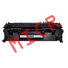 HP 80X Black MICR Toner Cartridge (CF280X), High Yield