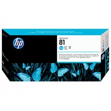 HP 81 Cyan Printhead and Cleaner (C4951A)