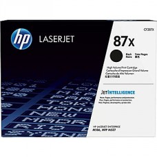 HP 87X Black Toner Cartridge (CF287X), High Yield