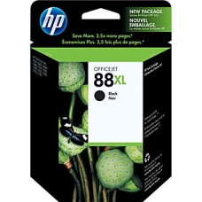 HP 88XL Black Ink Cartridge (C9396AN), High Yield