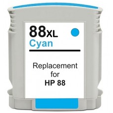 HP 88XL Cyan Compatible Ink Cartridge (C9391AN), High Yield