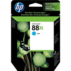 HP 88XL Cyan Ink Cartridge (C9391AN), High Yield