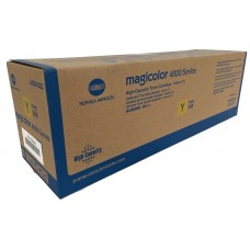 Konica Minolta 4600 Series Yellow Toner Cartridge (AODK232), High Yield