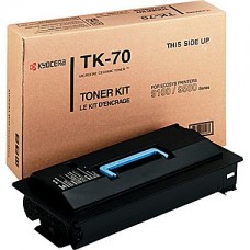 Kyocera Mita TK-70 Black Toner Cartridge, High Yield