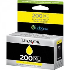 Lexmark 200XL Yellow Ink Cartridge (14L0177), High Yield