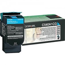 Lexmark C540A Series Cyan Toner Cartridge (C540A1CG)