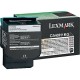 Lexmark C540H Series Black Toner Cartridge (C540H1KG), High Yield