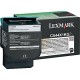 Lexmark C544X Black Toner Cartridge (C544X1KG), Extra High Yield