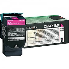 Lexmark C544X Magenta Toner Cartridge (C544X1MG), Extra High Yield
