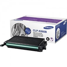 Samsung 660 Black Toner Cartridge (CLP-K660B), High-Yield