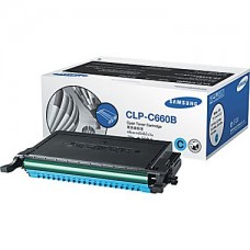 Samsung 660 Cyan Toner Cartridge (CLP-C660B), High Yield