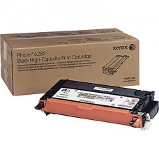 Xerox 6280 Black Toner Cartridge (106R01395), High Yield