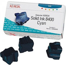 Xerox 8400 Cyan Solid Ink Sticks (108R00605), 3 Pack