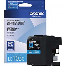 Brother LC103 Cyan Ink Cartridge (LC103C), High Yield