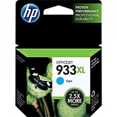 HP 933XL Cyan Ink Cartridge (CN054AN), High Yield