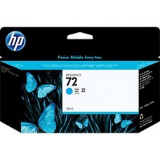 HP 72 Cyan Ink Cartridge (C9371A), High Yield