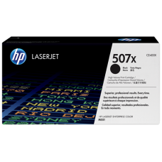 HP 507X Black Toner Cartridge (CE400X), High Yield