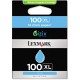 Lexmark 100XL Cyan Ink Cartridge (14N1069), High Yield