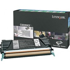 Lexmark C522/C530 Series Black Toner Cartridge (C5220KS)